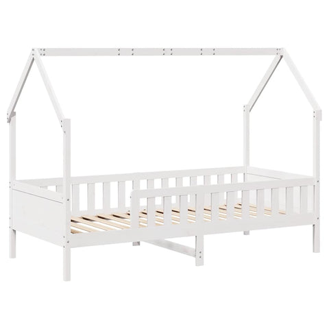 vidaXL Kids Bed Frame with Drawers without Mattress 90x200 cm Solid Wood