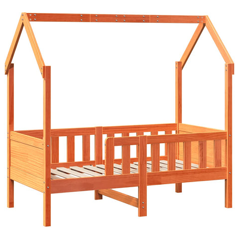 vidaXL Kids Bed Frame with Drawers without Mattress 80x160 cm Solid Wood