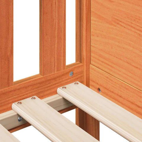 vidaXL Kids Bed Frame with Drawers without Mattress 80x160 cm Solid Wood