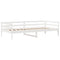 vidaXL Daybed with Drawers without Mattress White 90x200 cm Solid Wood