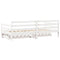 vidaXL Daybed with Drawers without Mattress White 90x190 cm Single Solid Wood