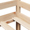 vidaXL Daybed with Drawers without Mattress White 80x200 cm Solid Wood