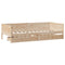 vidaXL Daybed with Drawers without Mattress 80x200 cm Solid Wood