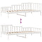 vidaXL Daybed with Drawers without Mattress White 80x200 cm Solid Wood