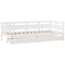 vidaXL Daybed with Drawers without Mattress White 90x190 cm Single Solid Wood