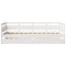 vidaXL Daybed with Drawers without Mattress White 90x190 cm Single Solid Wood