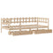 vidaXL Daybed with Drawers without Mattress 80x200 cm Solid Wood