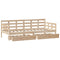 vidaXL Daybed with Drawers without Mattress 90x200 cm Solid Wood