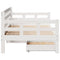 vidaXL Daybed with Drawers without Mattress White 90x200 cm Solid Wood