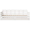 vidaXL Daybed with Drawers without Mattress White 90x190 cm Single Solid Wood