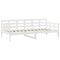 vidaXL Daybed with Drawers without Mattress White 90x190 cm Single Solid Wood