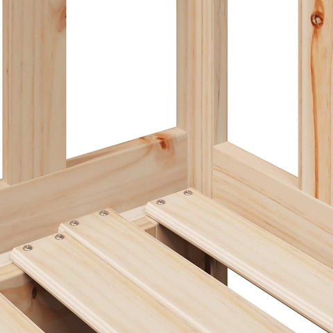 vidaXL Daybed with Trundle and Drawers without Mattress 90x200 cm