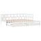 vidaXL Daybed with Trundle and Drawers without Mattress White 90x200 cm