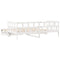 vidaXL Daybed with Trundle and Drawers without Mattress White 90x200 cm