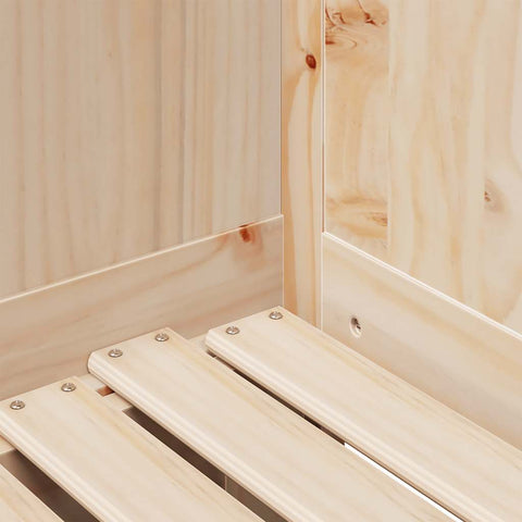 vidaXL Daybed with Trundle and Drawers without Mattress 90x200 cm