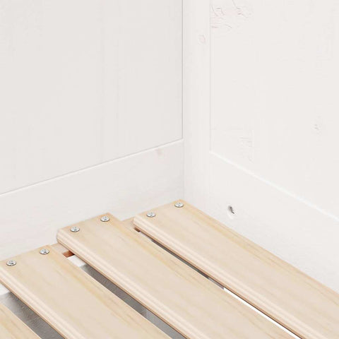 vidaXL Daybed with Trundle and Drawers without Mattress White 90x190 cm Single