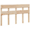 vidaXL Bed Frame without Mattress 140x190 cm Solid Wood Pine