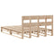 vidaXL Bed Frame without Mattress 140x190 cm Solid Wood Pine