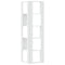 vidaXL Corner Bookcase 5-Tier White 50x50x179 cm Engineered Wood