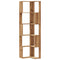 vidaXL Corner Bookcase 5-Tier Artisian Oak 50x50x179 cm Engineered Wood