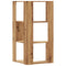 vidaXL Corner Bookcase 3-Tier Artisian Oak 50x50x102 cm Engineered Wood