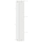 vidaXL Wall Corner Shelf White 36.5x36.5x140 cm Engineered Wood