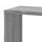 vidaXL Wall Corner Shelf Grey Sonoma 45x45x147 cm Engineered Wood