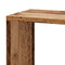 vidaXL Wall Corner Shelf Old Wood 45x45x147 cm Engineered Wood