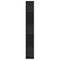 vidaXL Bookcase 5-Tier Black 80.5x23.5x162.5 cm Engineered Wood
