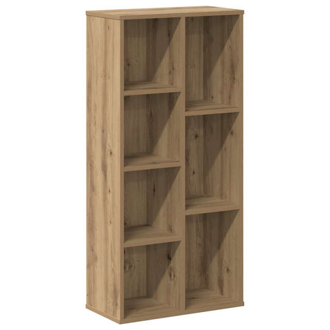 vidaXL Bookcase Artisian Oak 50x25x105 cm Engineered Wood