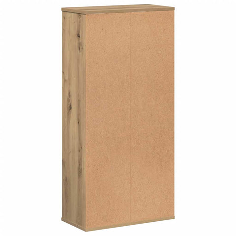 vidaXL Bookcase Artisian Oak 50x25x105 cm Engineered Wood