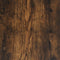 vidaXL Bookcase Smoked Oak 102x32x102 cm Engineered Wood