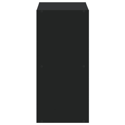 vidaXL Bookcase Black 68.5x32x68.5 cm Engineered Wood