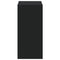 vidaXL Bookcase Black 68.5x32x68.5 cm Engineered Wood