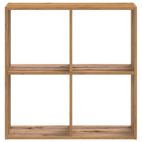 vidaXL Bookcase Artisian Oak 68.5x32x68.5 cm Engineered Wood