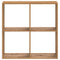 vidaXL Bookcase Artisian Oak 68.5x32x68.5 cm Engineered Wood