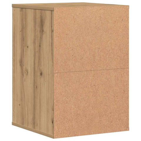 vidaXL Corner Chest of Drawers Artisian Oak 40x41x58 cm Engineered Wood