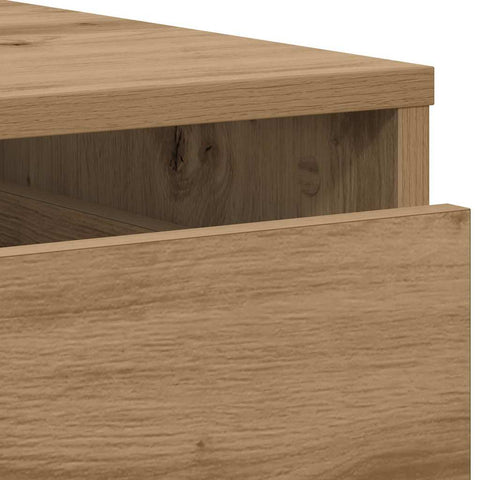 vidaXL Corner Chest of Drawers Artisian Oak 40x41x58 cm Engineered Wood