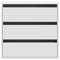 vidaXL Corner Chest of Drawers White 60x41x58 cm Engineered Wood