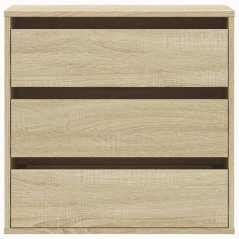 vidaXL Corner Chest of Drawers Sonoma Oak 60x41x58 cm Engineered Wood