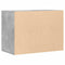vidaXL Corner Chest of Drawers Concrete Grey 80x41x58 cm Engineered Wood