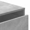 vidaXL Corner Chest of Drawers Concrete Grey 80x41x58 cm Engineered Wood