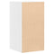 vidaXL Corner Chest of Drawers White 40x41x76 cm Engineered Wood