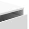 vidaXL Corner Chest of Drawers White 40x41x76 cm Engineered Wood