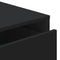 vidaXL Corner Chest of Drawers Black 40x41x76 cm Engineered Wood