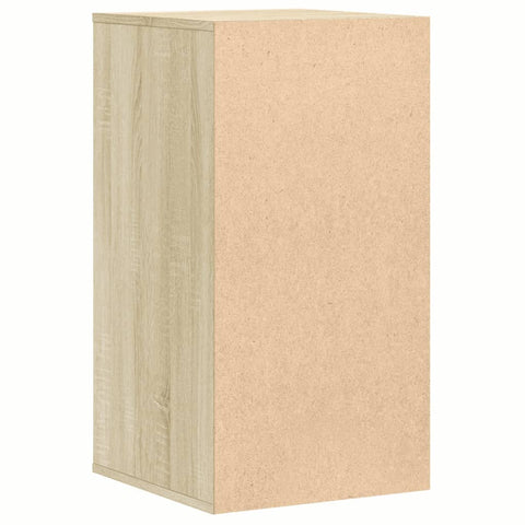 vidaXL Corner Chest of Drawers Sonoma Oak 40x41x76 cm Engineered Wood