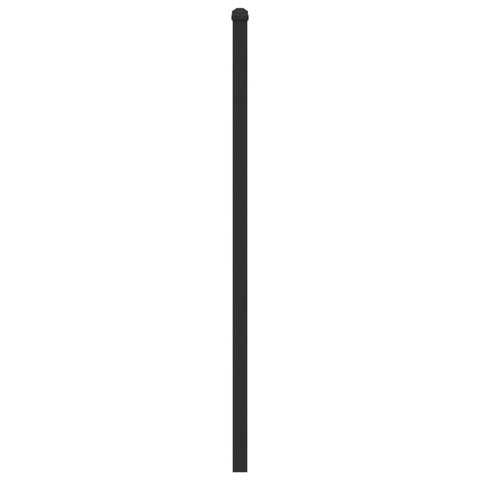 vidaXL Headboard Smoked Oak 80 cm Engineered Wood and Steel