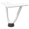 vidaXL Hairpin Legs for Coffee Table 4 pcs White 10 cm Solid Steel