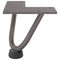 vidaXL Hairpin Table Legs 4 pcs Natural Steel 10 cm Solid Steel