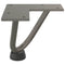 vidaXL Hairpin Table Legs 4 pcs Natural Steel 10 cm Solid Steel